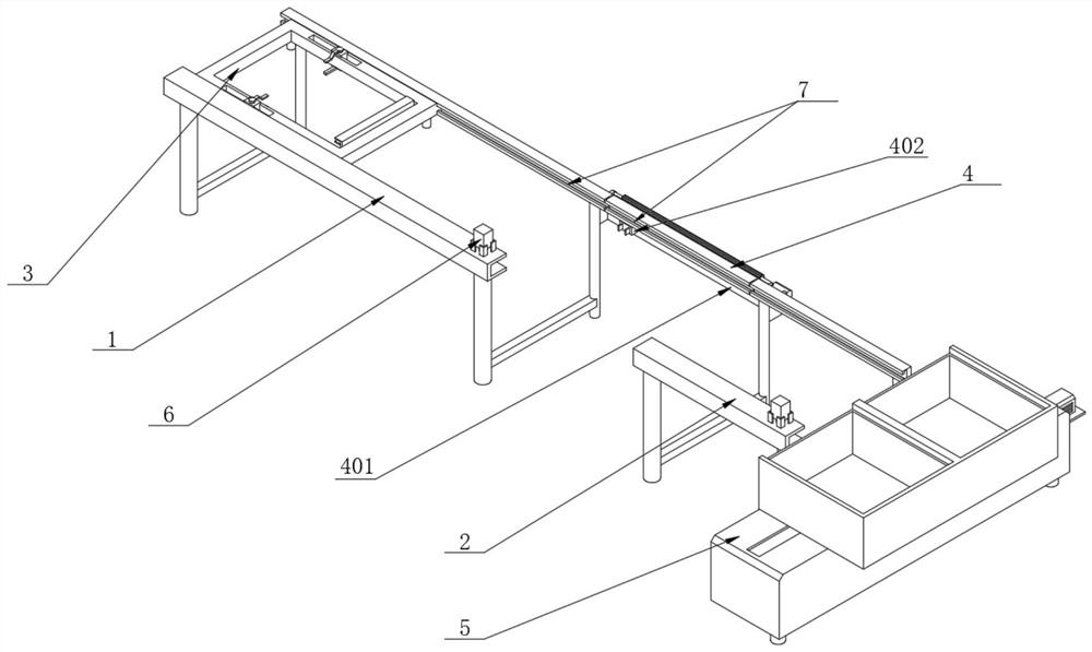 Automatic conveying equipment for display screen lighting test