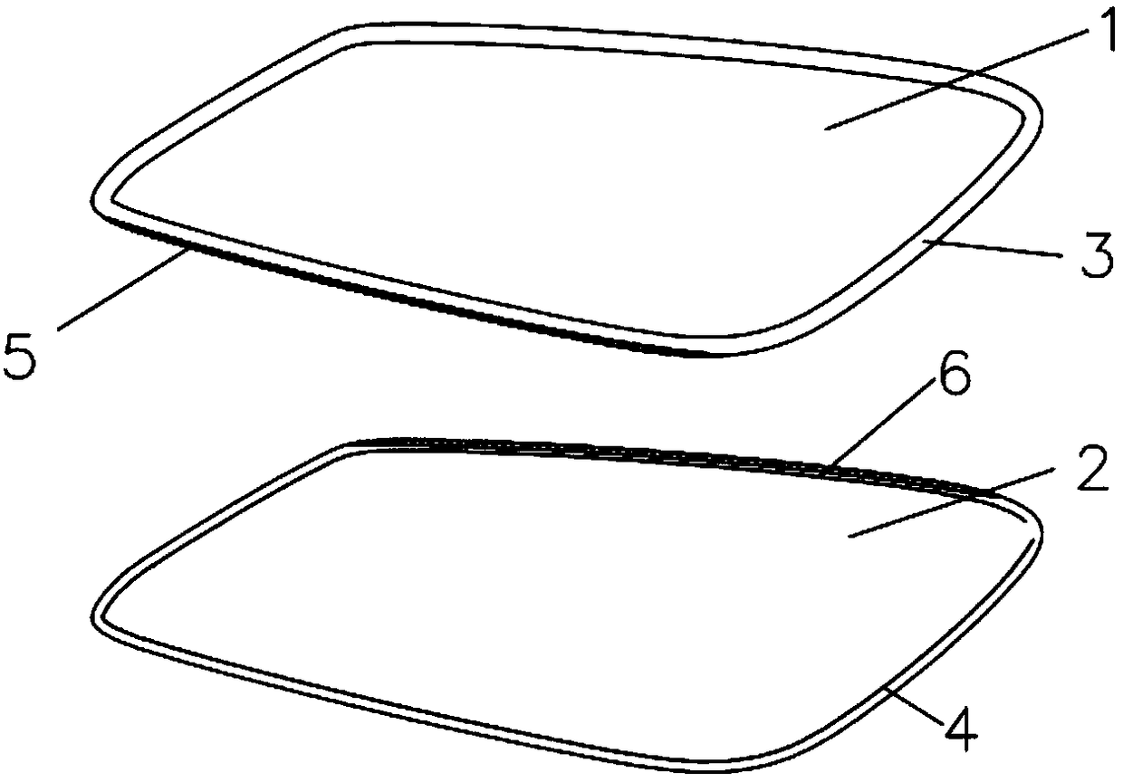 Narrow edge electro-dimming device