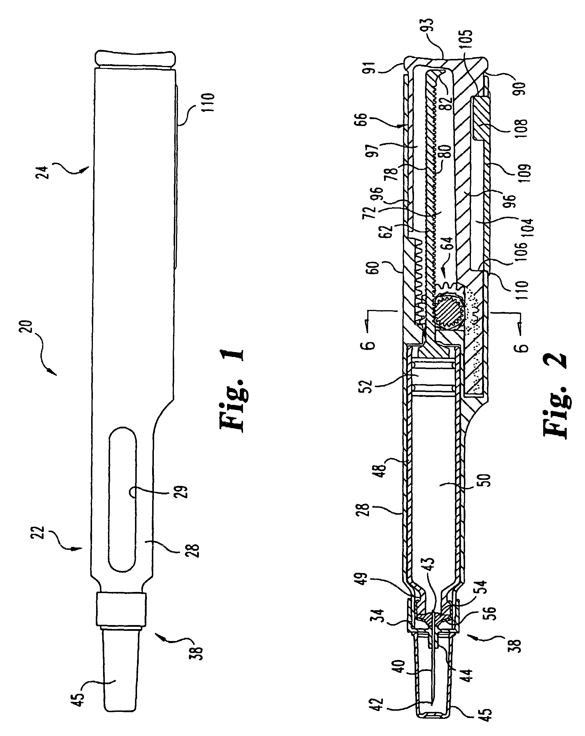 Medication dispensing apparatus with gear set for mechanical advantage