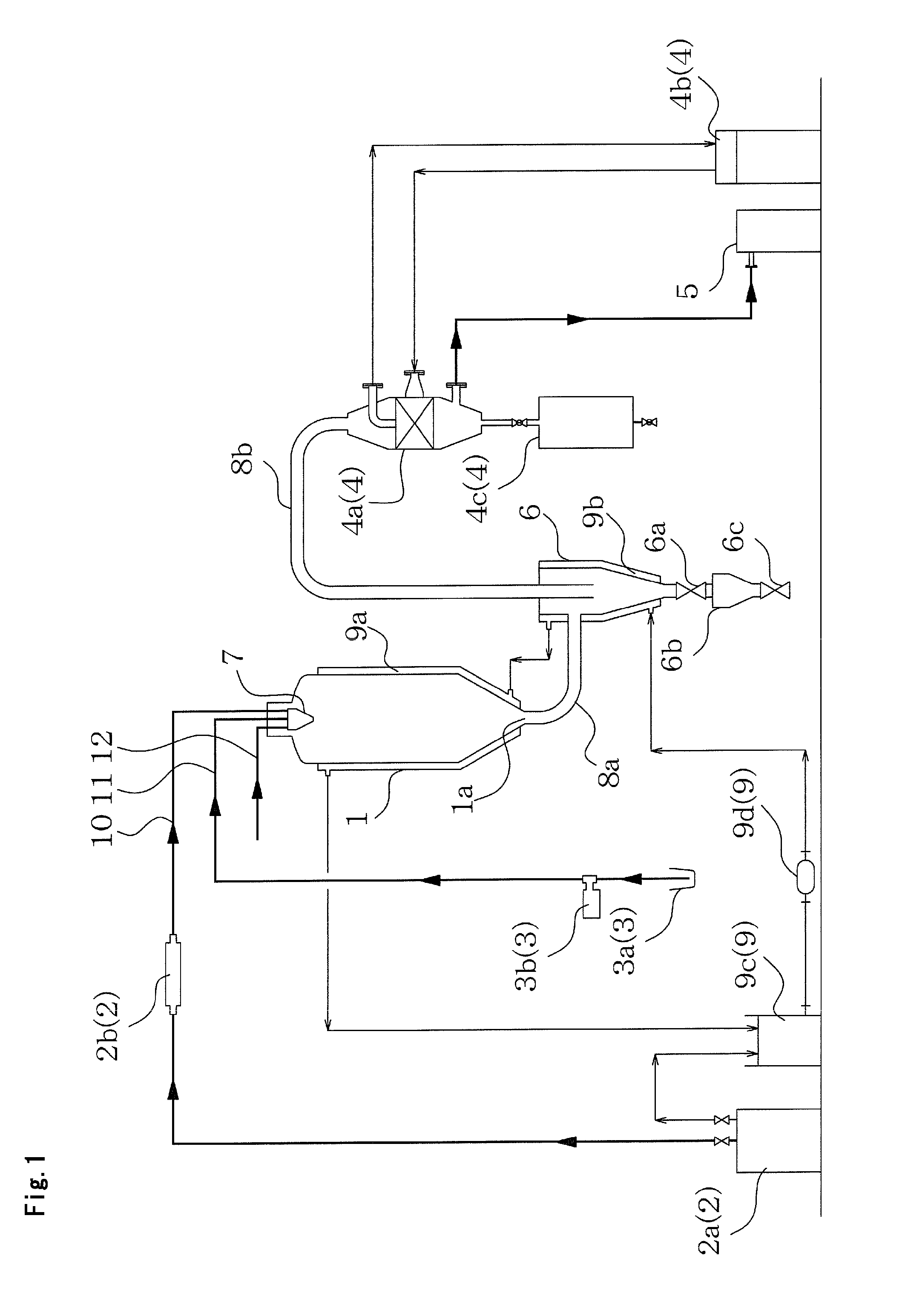 Vacuum-pressure spray-drying method and vacuum-pressure spray-drying device