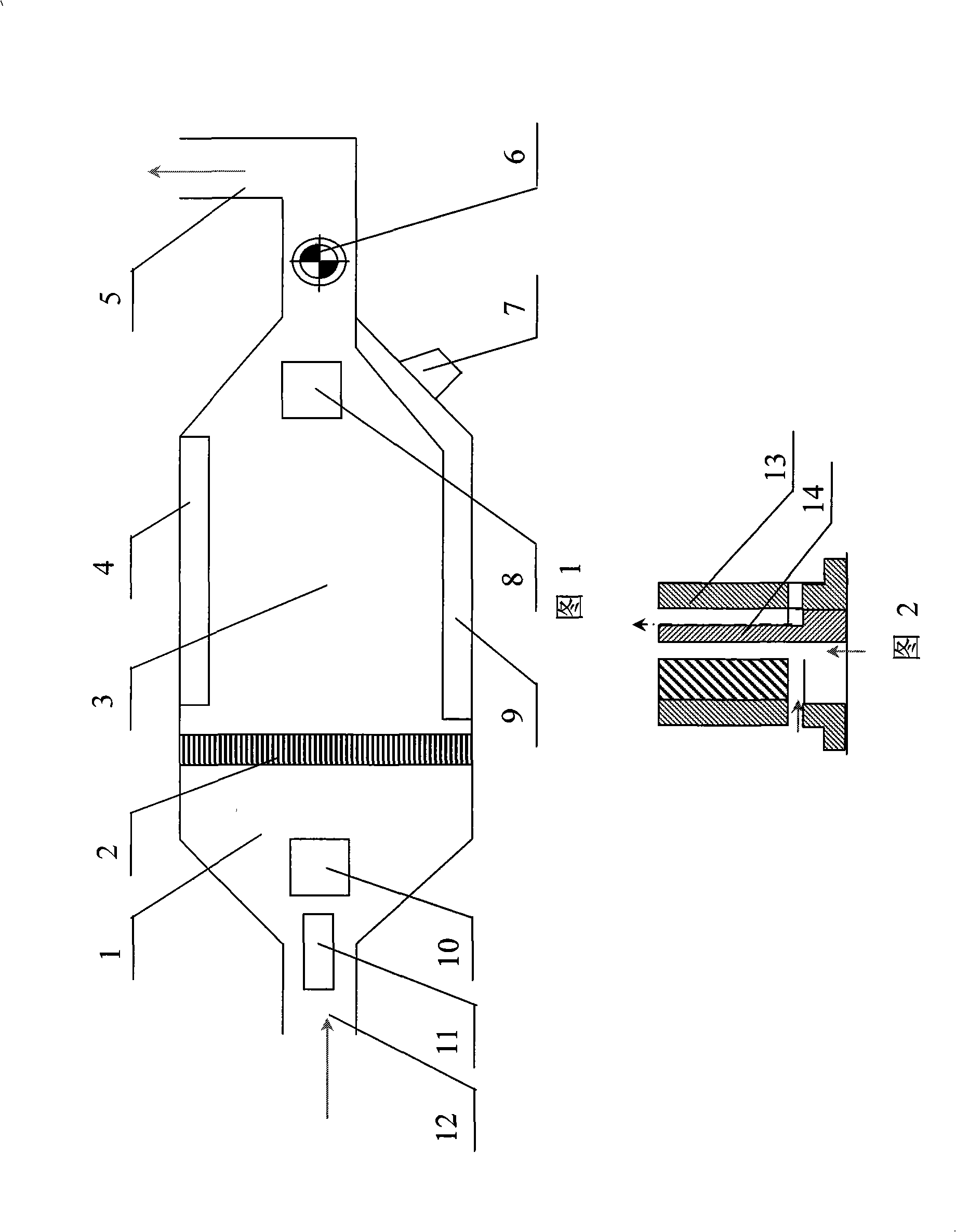Method using selective active film for purifying gas and equipment thereof