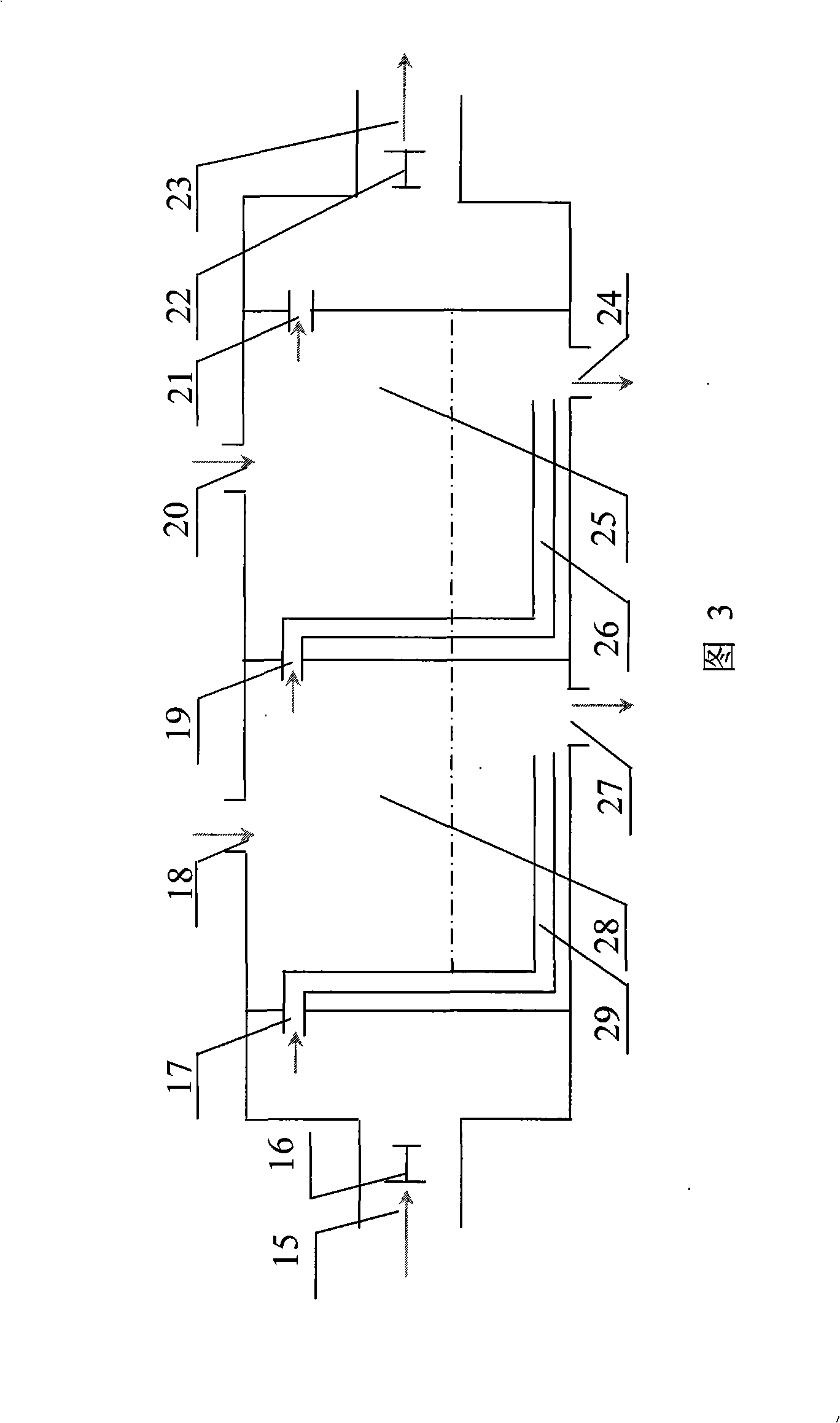 Method using selective active film for purifying gas and equipment thereof