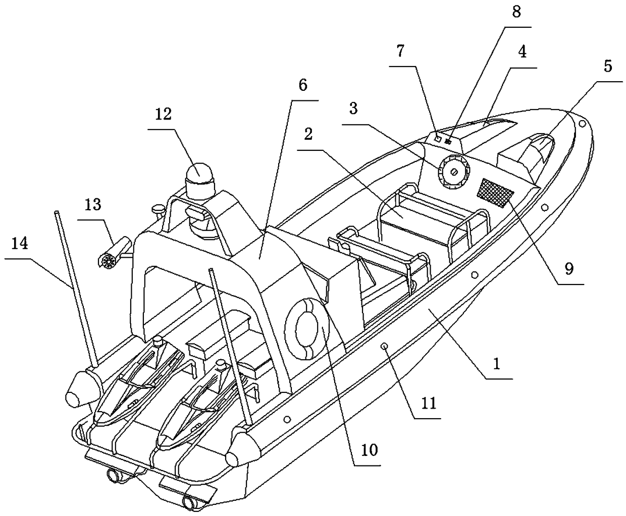 A system for sharing motorboats