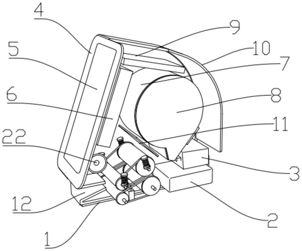 Household diversified prompt intelligent medicine dispensing robot and preparation method thereof