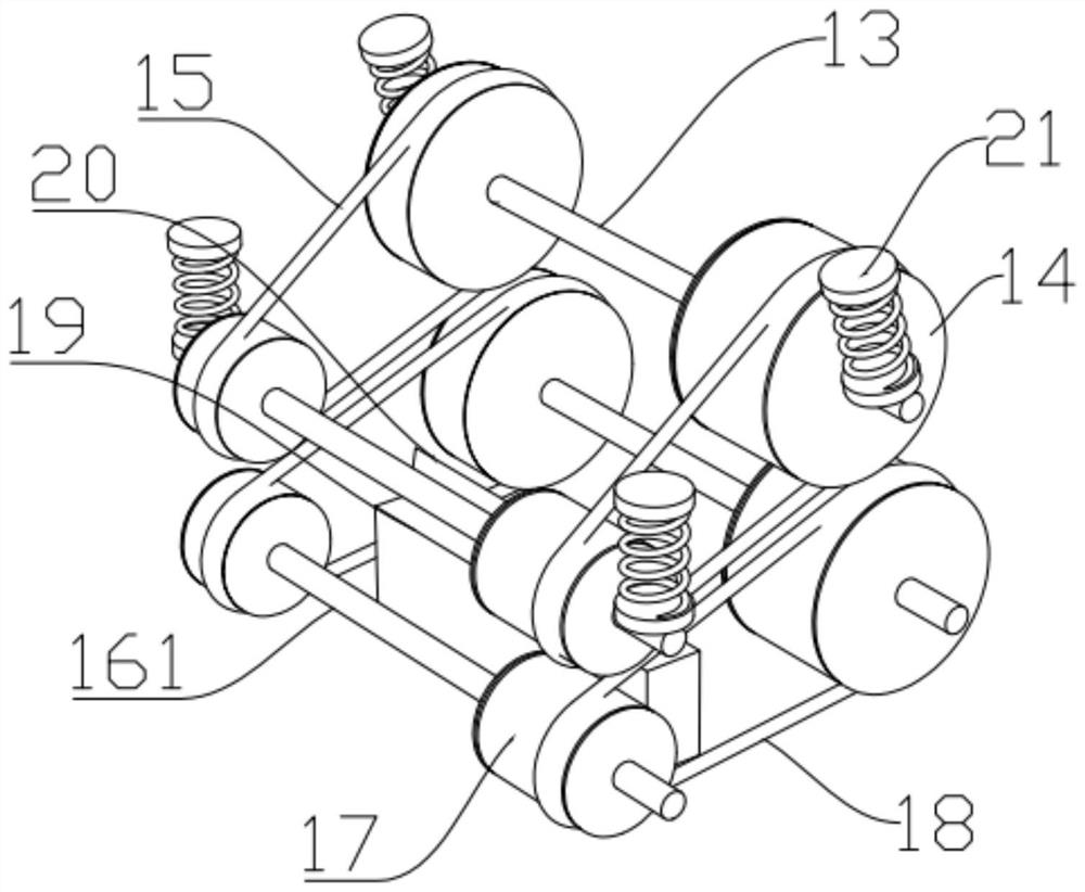 Household diversified prompt intelligent medicine dispensing robot and preparation method thereof