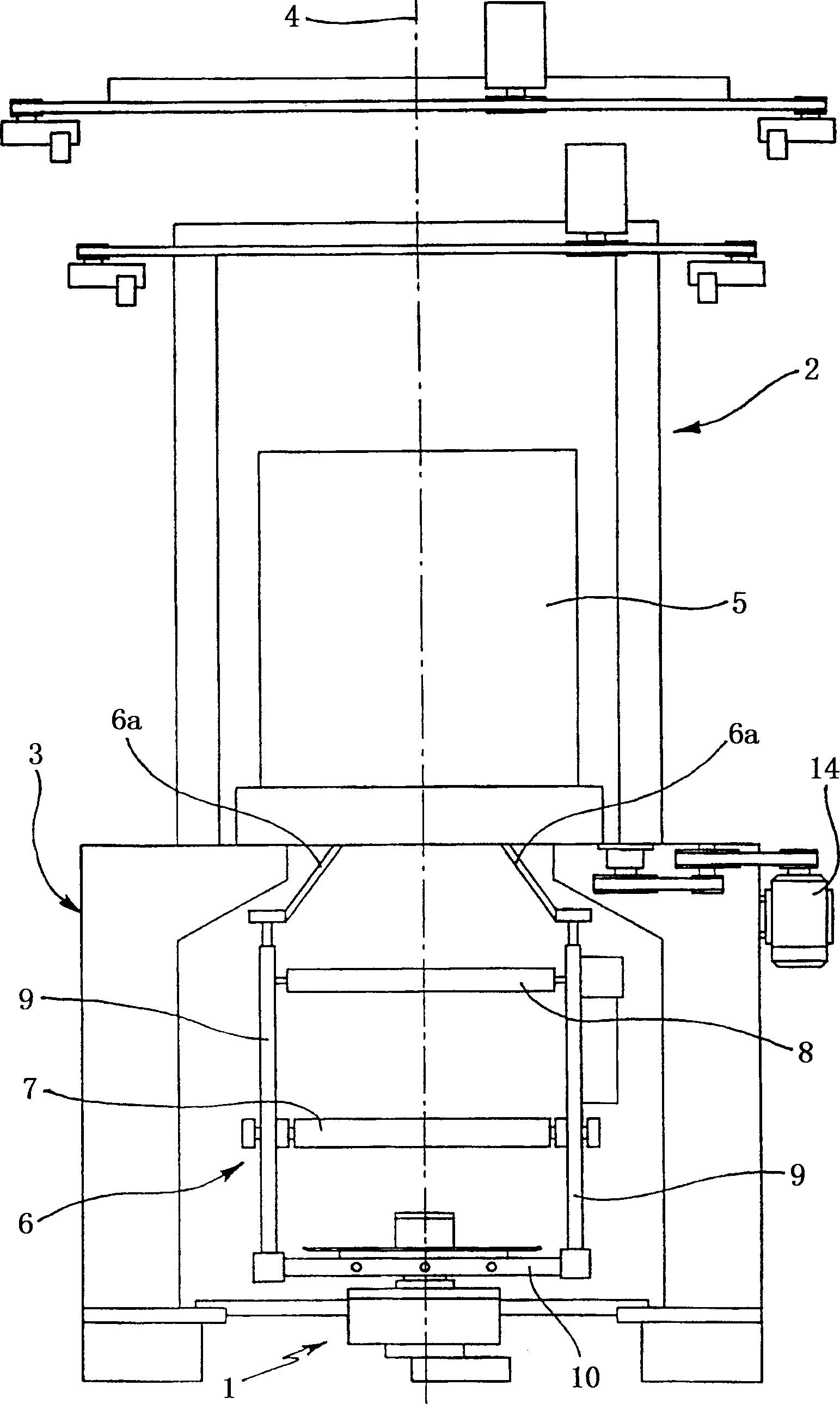 Apparatus and method for controlling weight fabric produced by textile machine, in particular by circular knitting machine