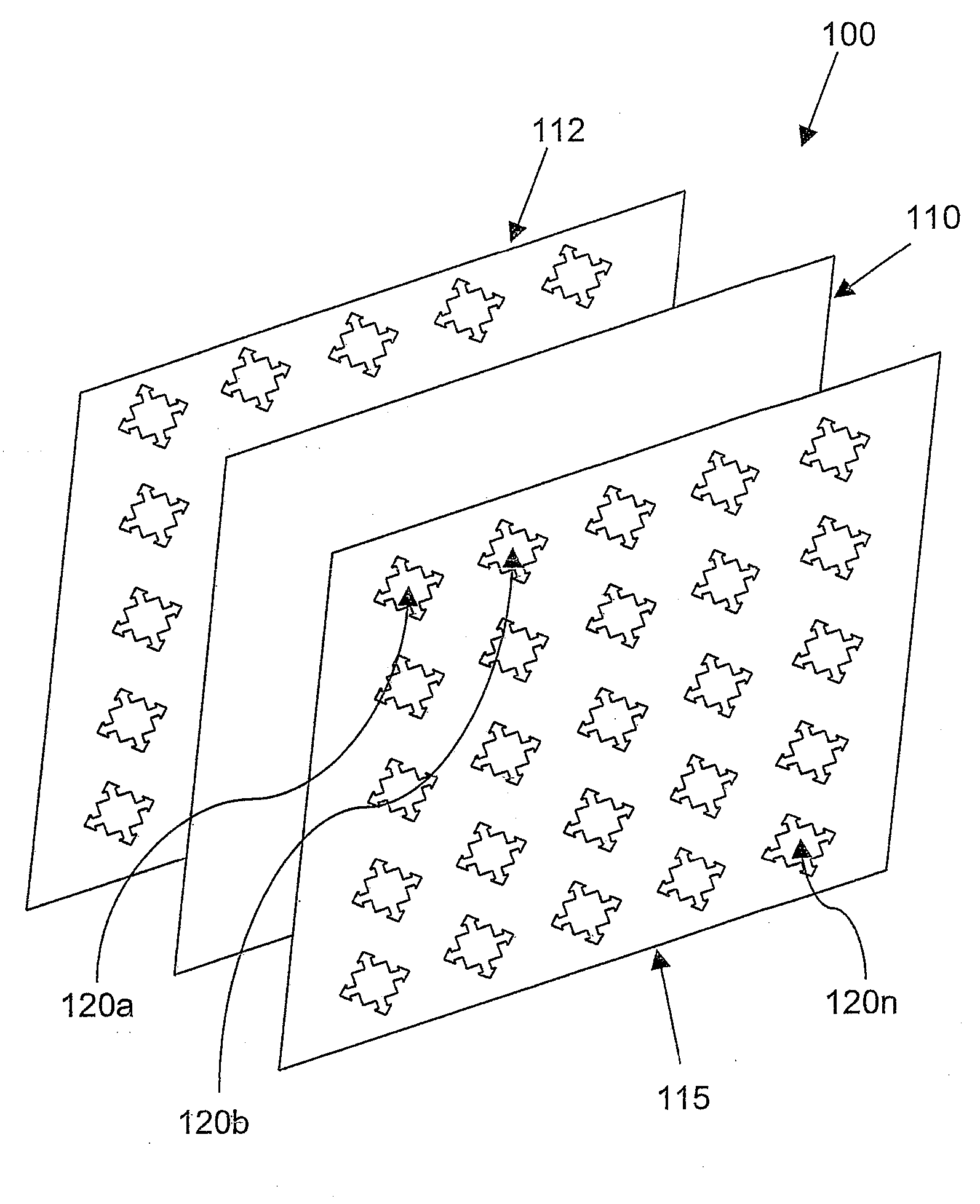 Conductor Having Two Frequency-Selective Surfaces