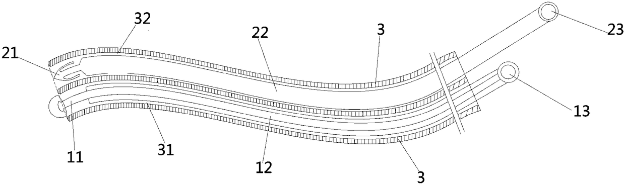 Endoscopic scalpel with retraction device