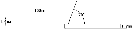 Unequal-thickness heterogeneous dual-phase steel cold metal transition welding technology