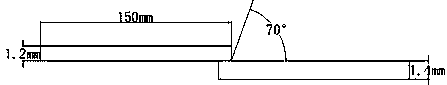 Unequal-thickness heterogeneous dual-phase steel cold metal transition welding technology