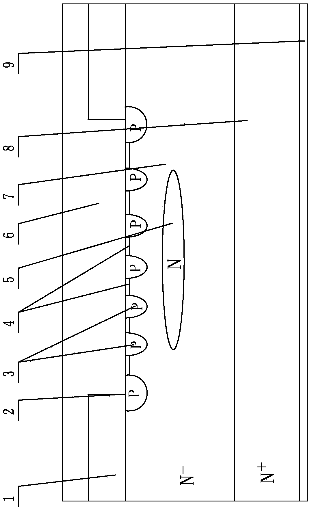 Composite fast recovery diode and its preparation method