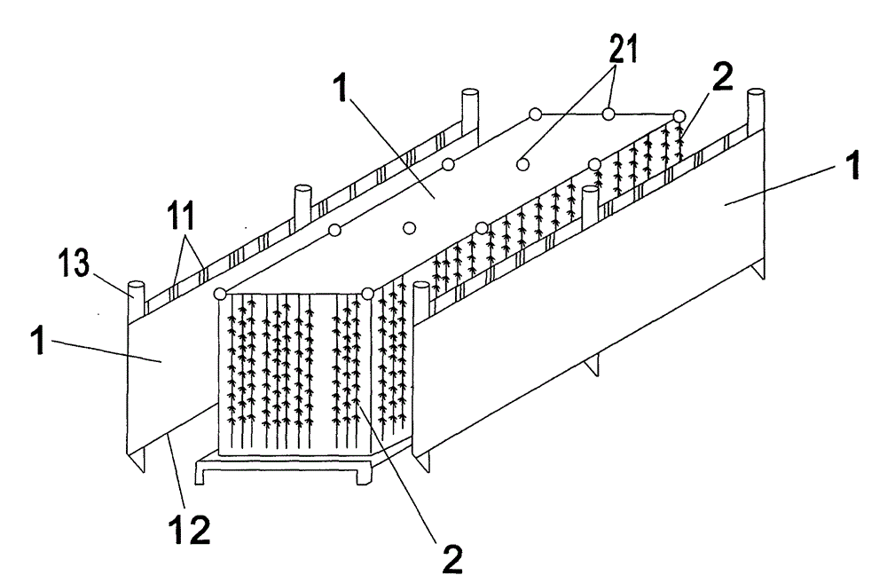 Multi-element ecological balance biological remediation method