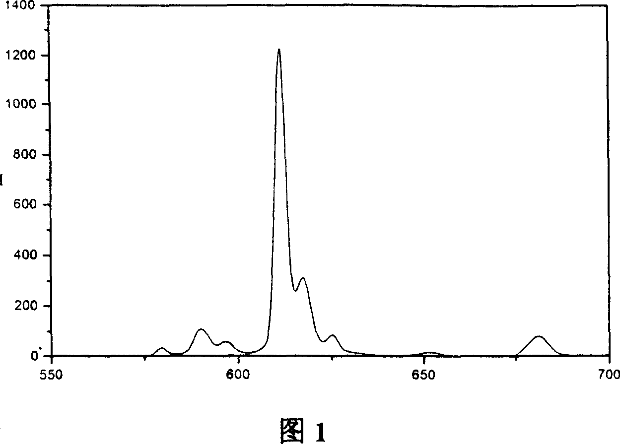 Rare earth/polymer composite luminous material and its preparation method