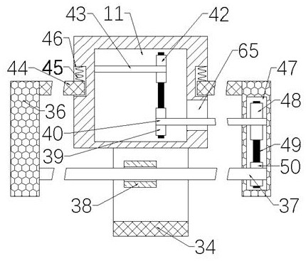 Automatic cement smearing and troweling device for building stairs