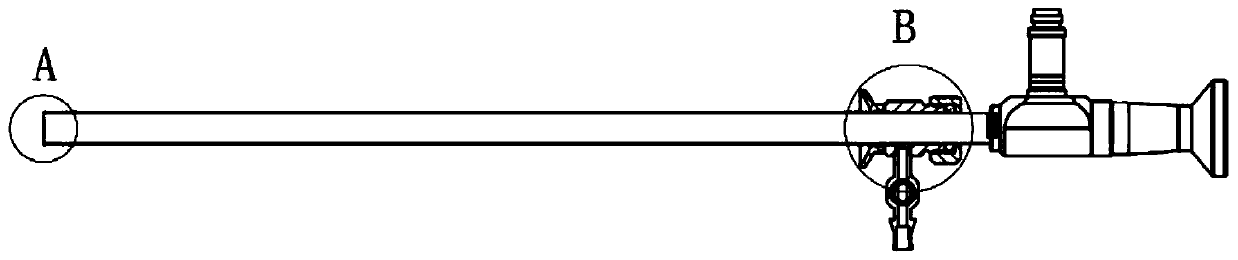 Endoscope lens anti-fog device and endoscope