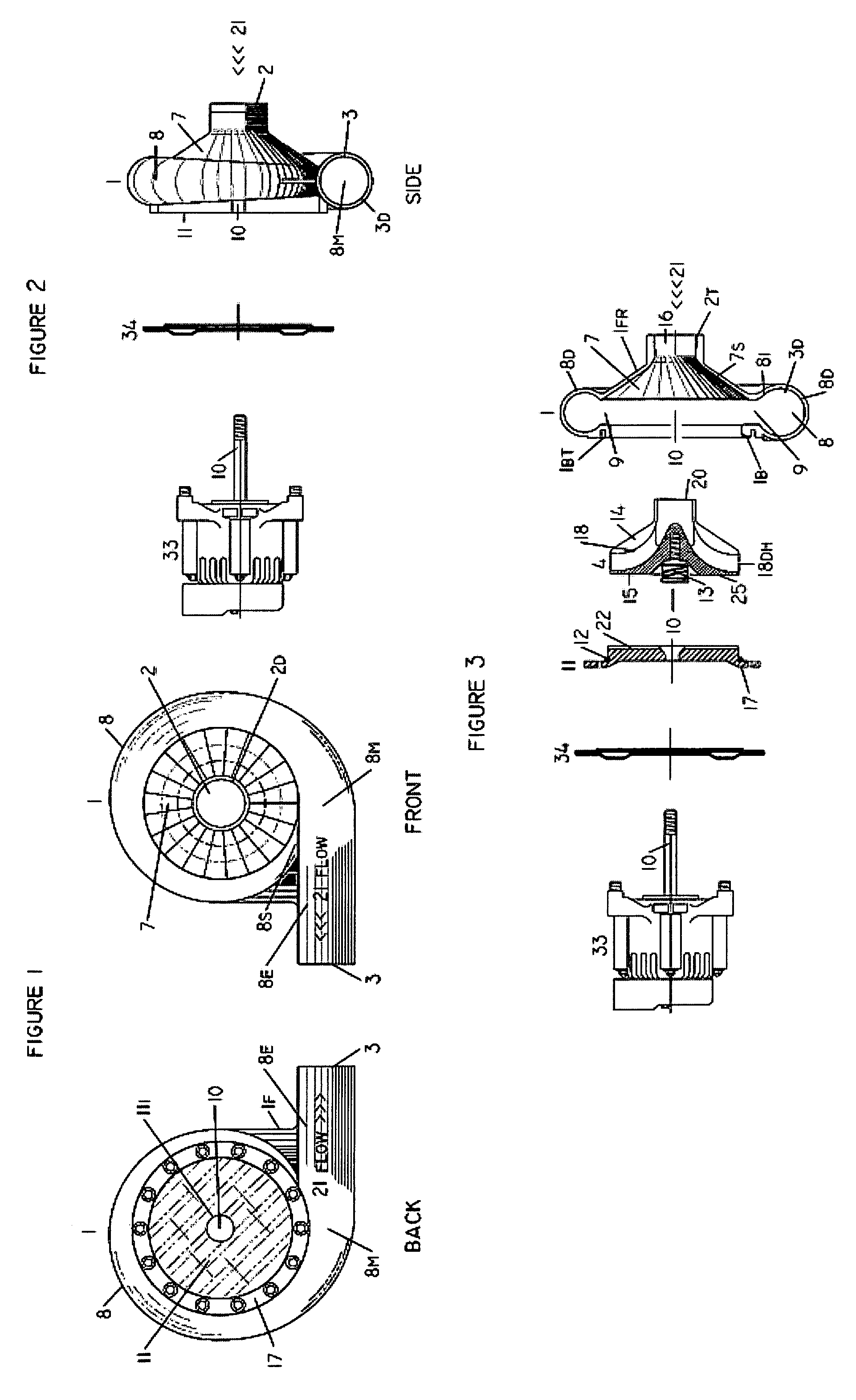 Reduced pressure differential hydroelectric turbine system