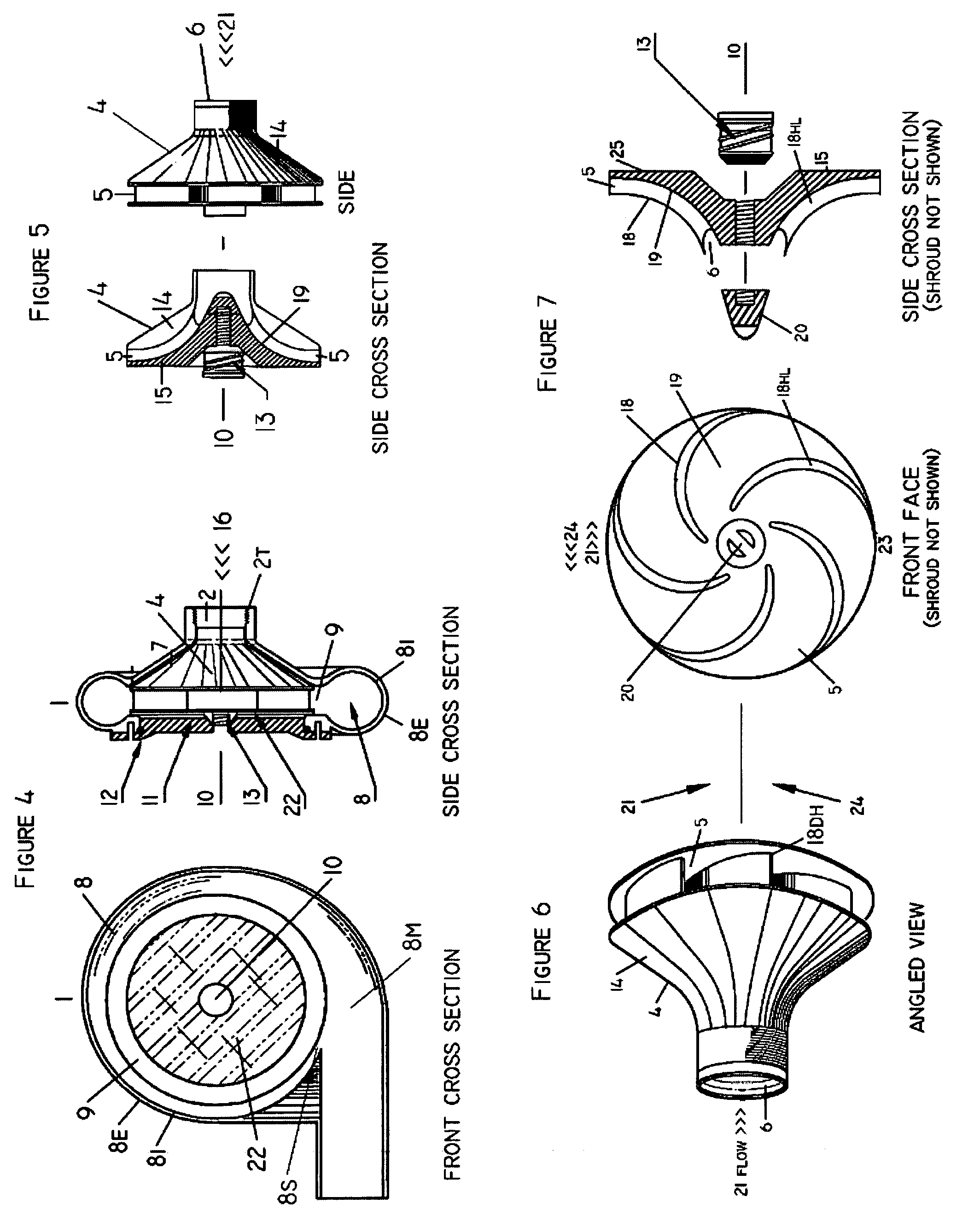 Reduced pressure differential hydroelectric turbine system