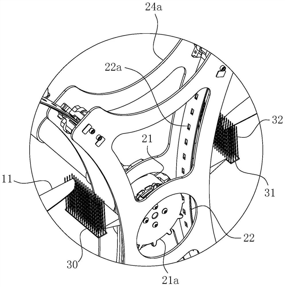 A hollow wheel multi-rotor flying vehicle