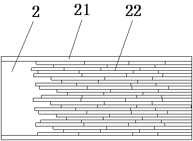 Automatic production device for environment-protective ecological wood board and method thereof