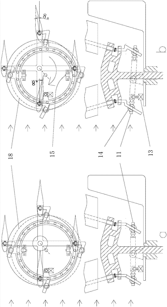 Full lift blade type vertical-axis wind turbine