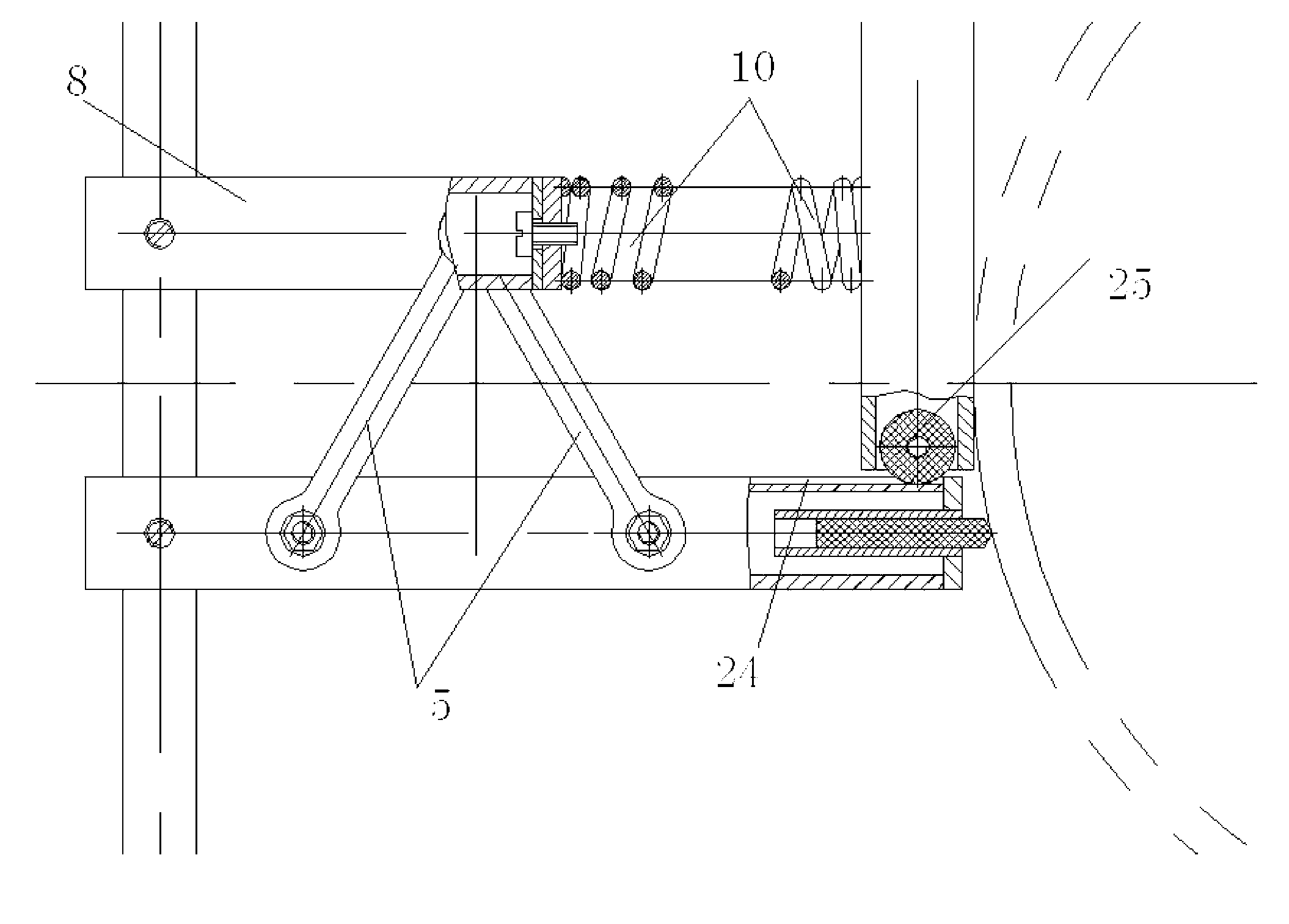 Device for measuring pipe ovality