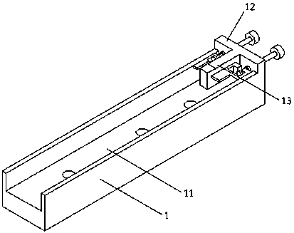 Batch chamfering jig for acousto-optic crystal block