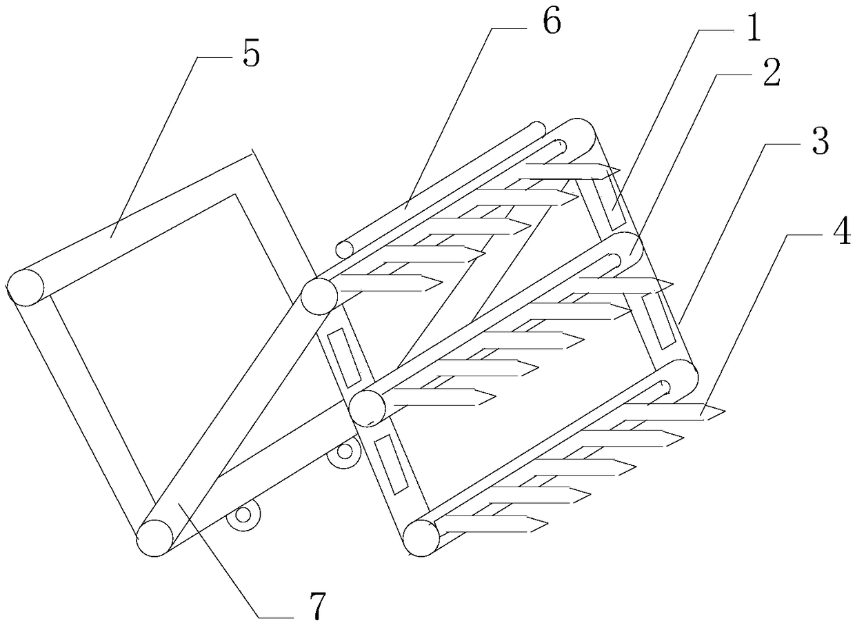 A mobile road barricade