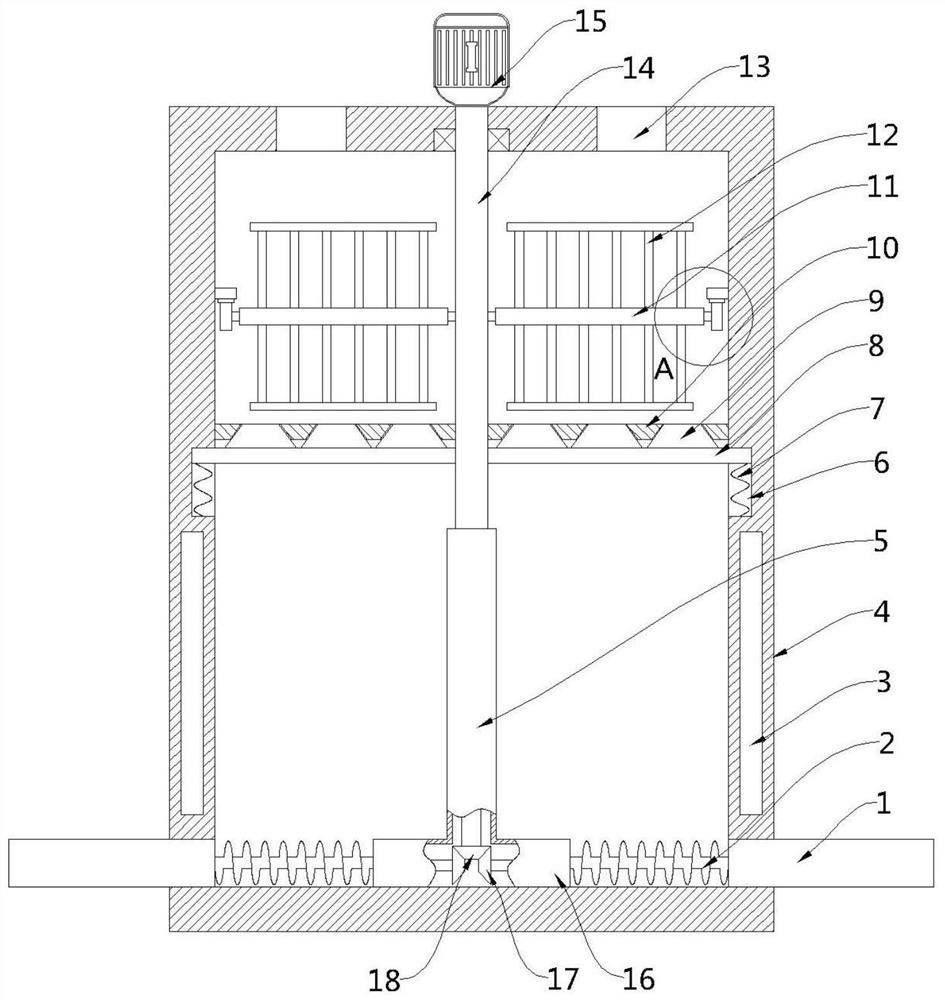 A mixing and extruding device for raw materials for sealing ring production