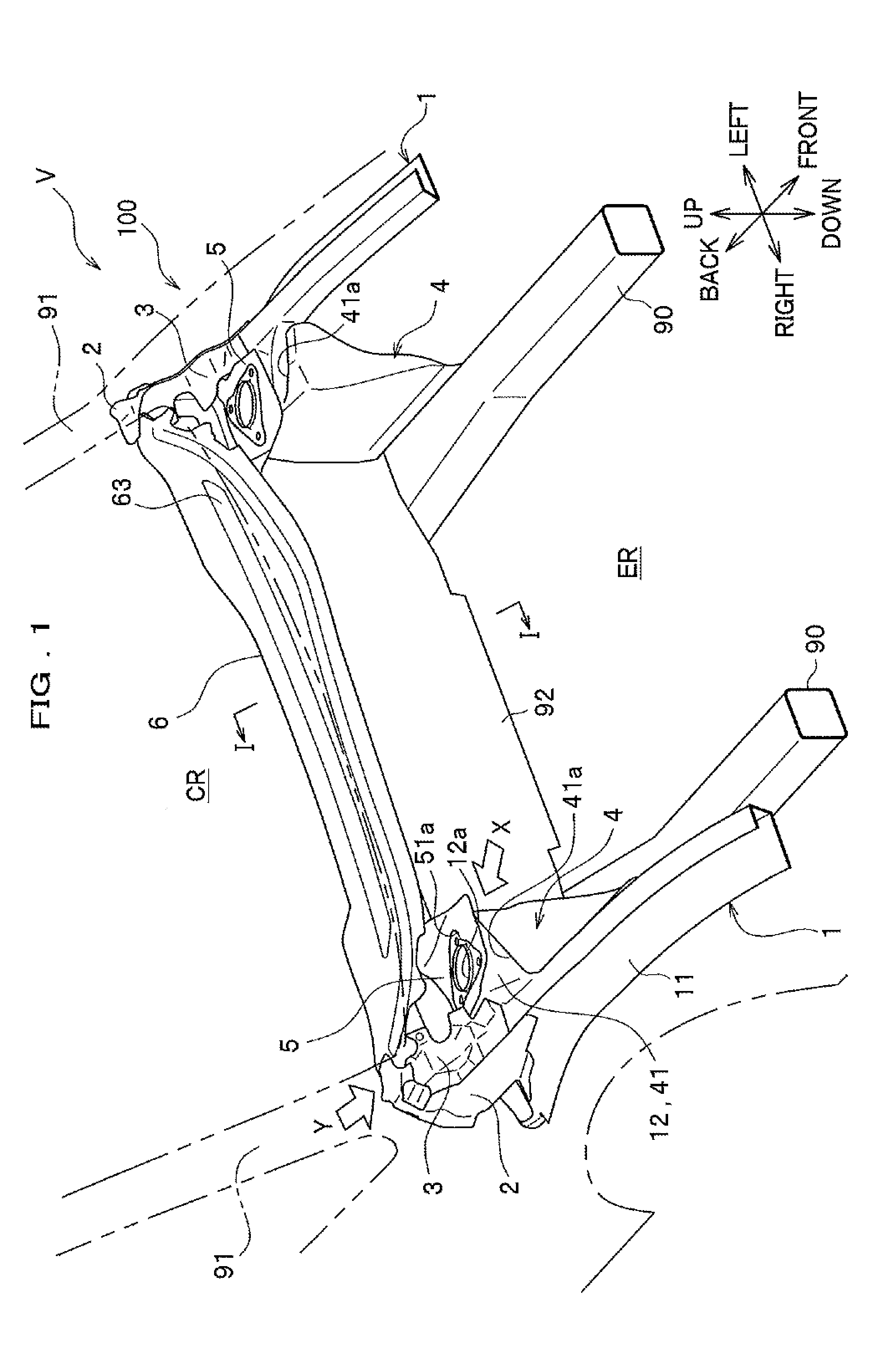 Vehicle front structure