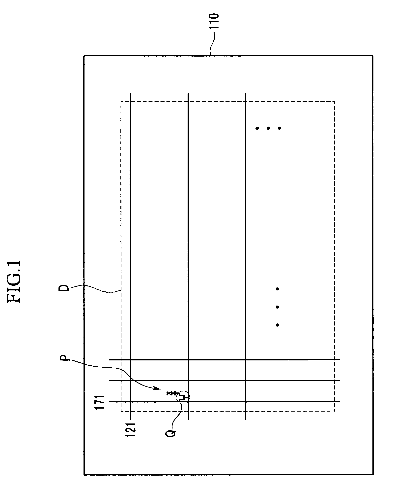 Thin film transistor (TFT) array panel with TFTs having varying leakage currents