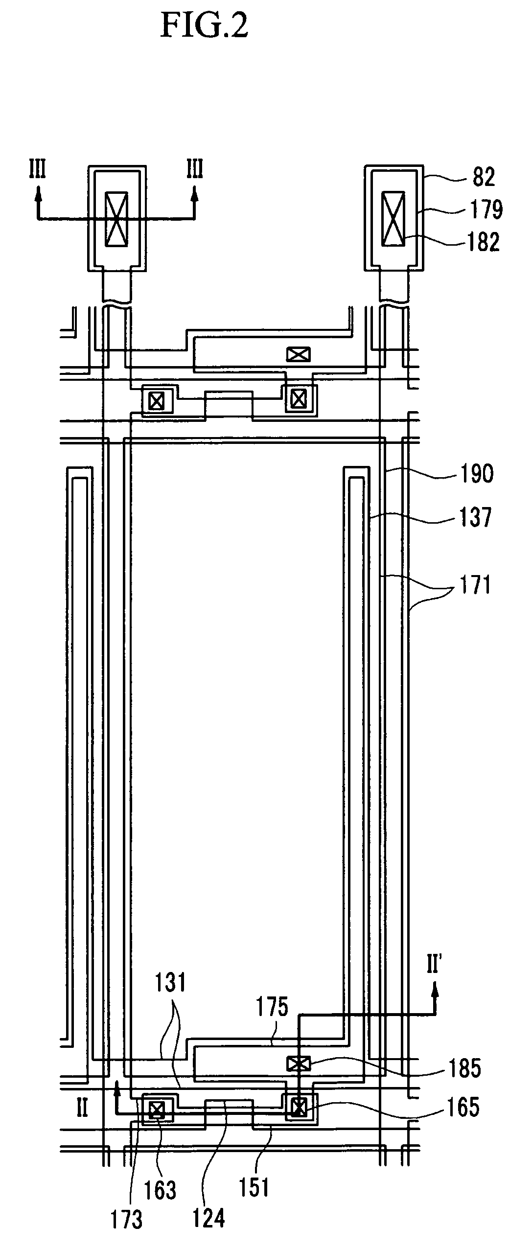 Thin film transistor (TFT) array panel with TFTs having varying leakage currents