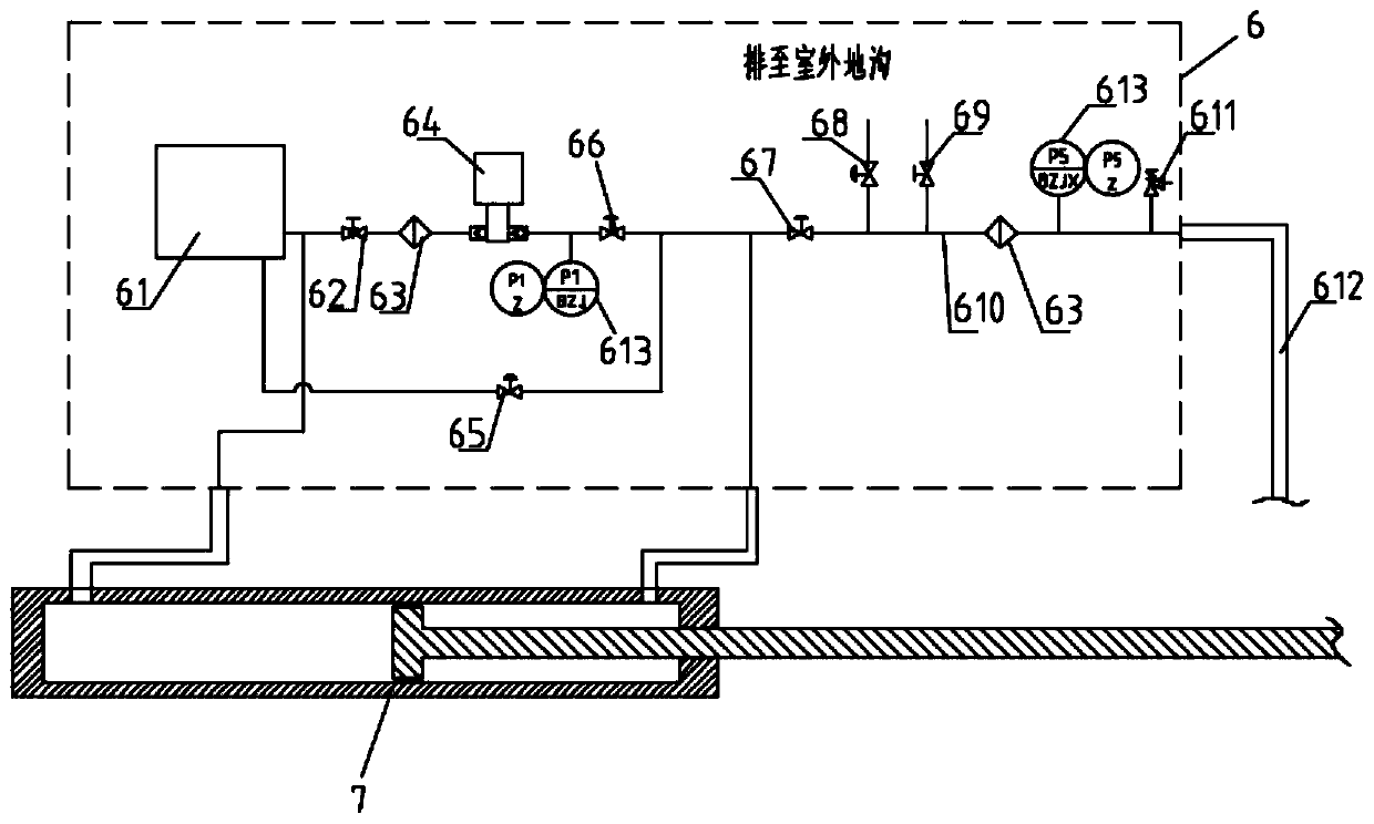 High-pressure and high-temperature simulation experiment system for fidelity coring device
