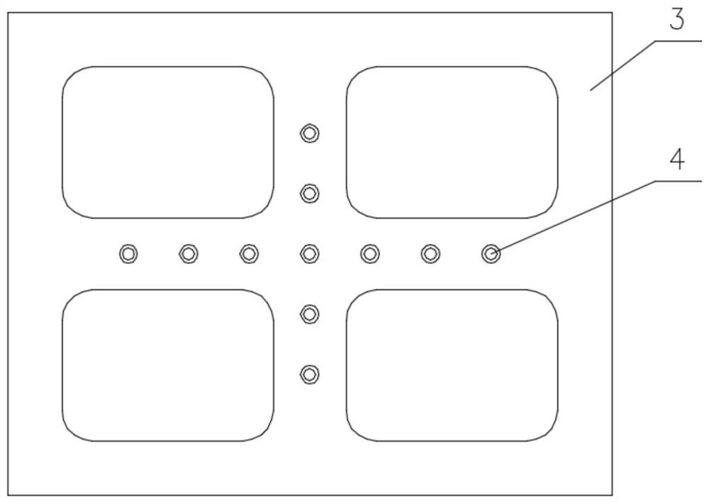 A flexible crimping device and method suitable for microwave components