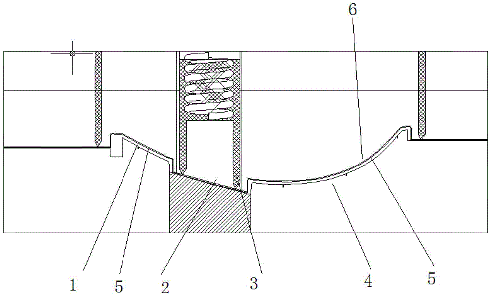 Method for laminating woven shell fabric to surface of interior trim part of automobile roof plate
