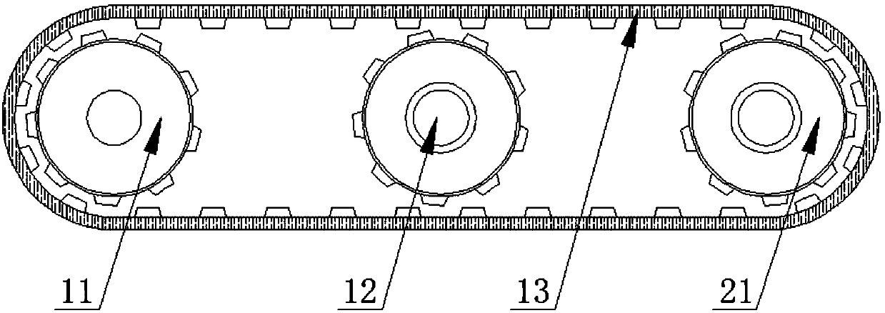 Novel garbage truck compressing box