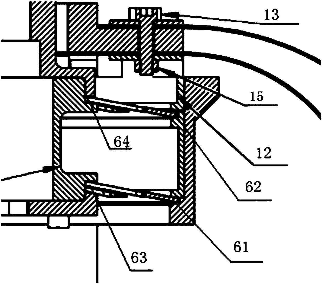 Quasi-zero stiffness vibration isolation device