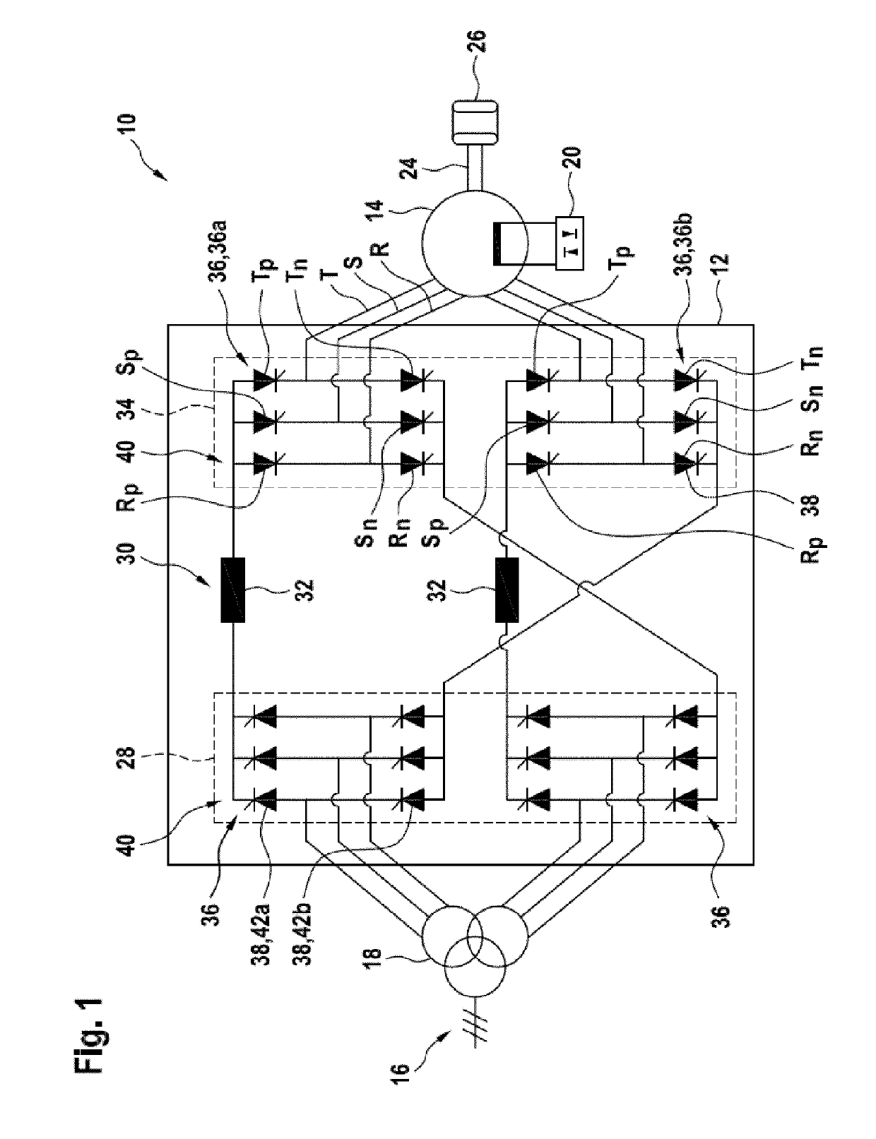 Switching an electrical voltage source converter