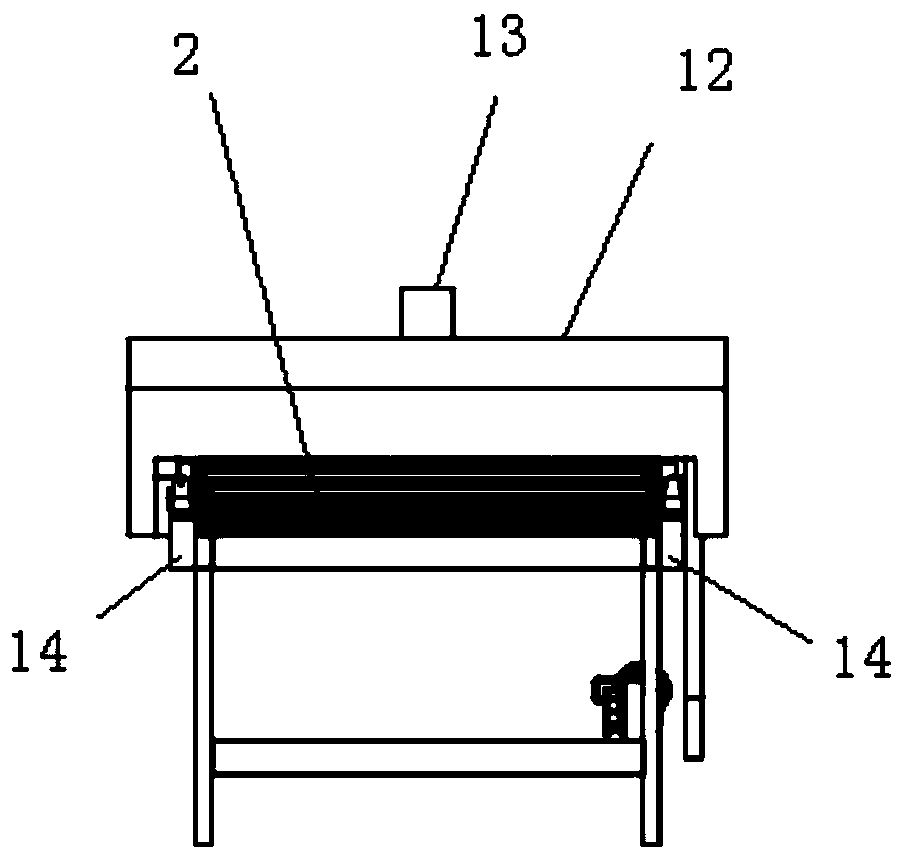 Slotting machine for pulling rods of evacuation platform of subway and machining method