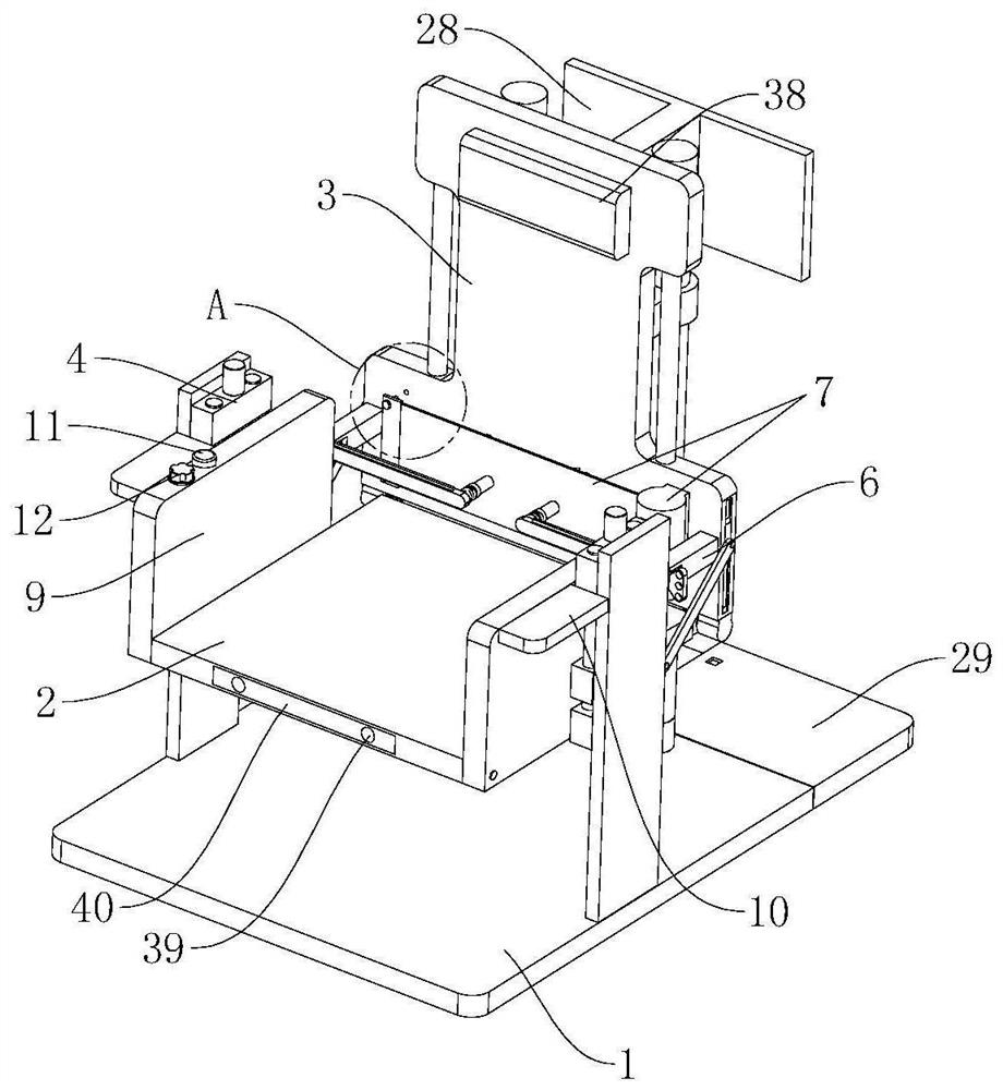 An auxiliary exercise device for postoperative intestinal paralysis