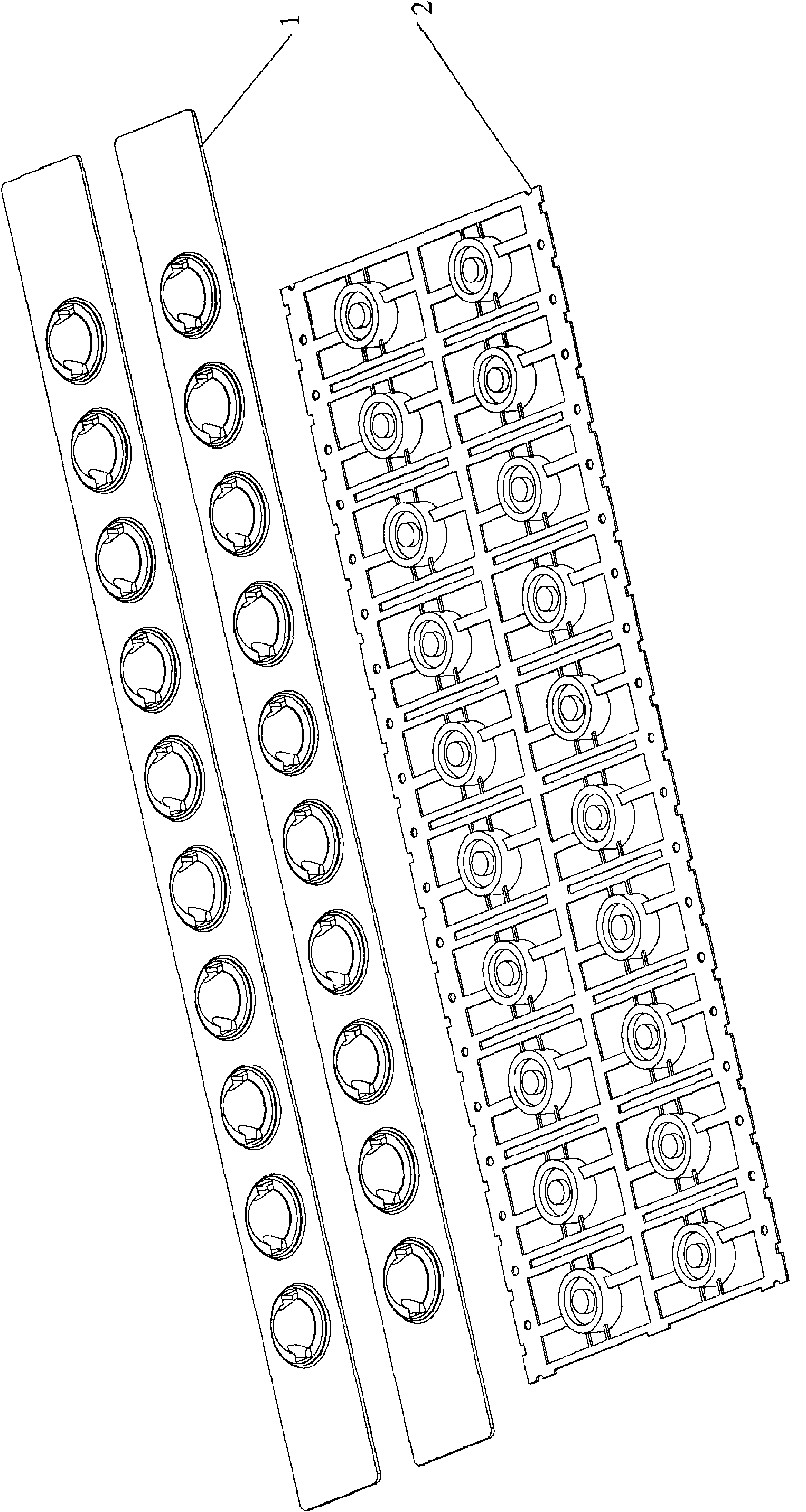 LED device and packaging method thereof