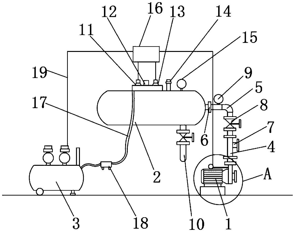 Novel special air dissolving system for air floatation