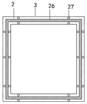 High-sealing-grade battery pack structure for new energy electric vehicle