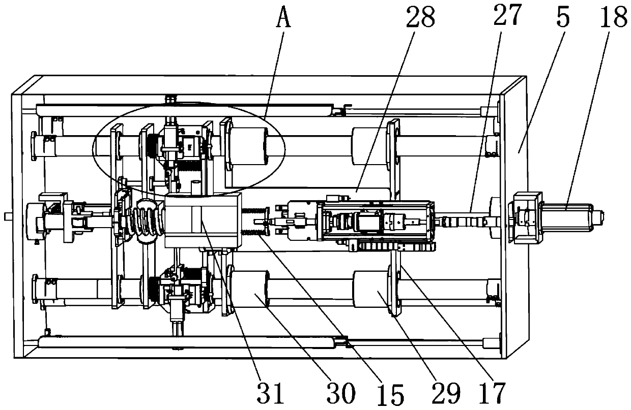 A turbocharger centrifugal pump with shock-absorbing and noise-reducing functions