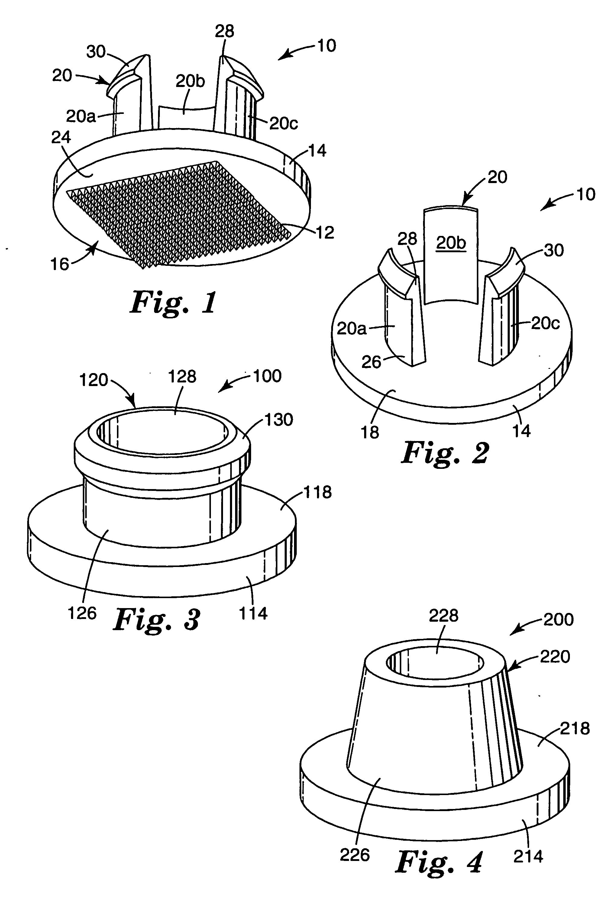 Medical devices and kits including same