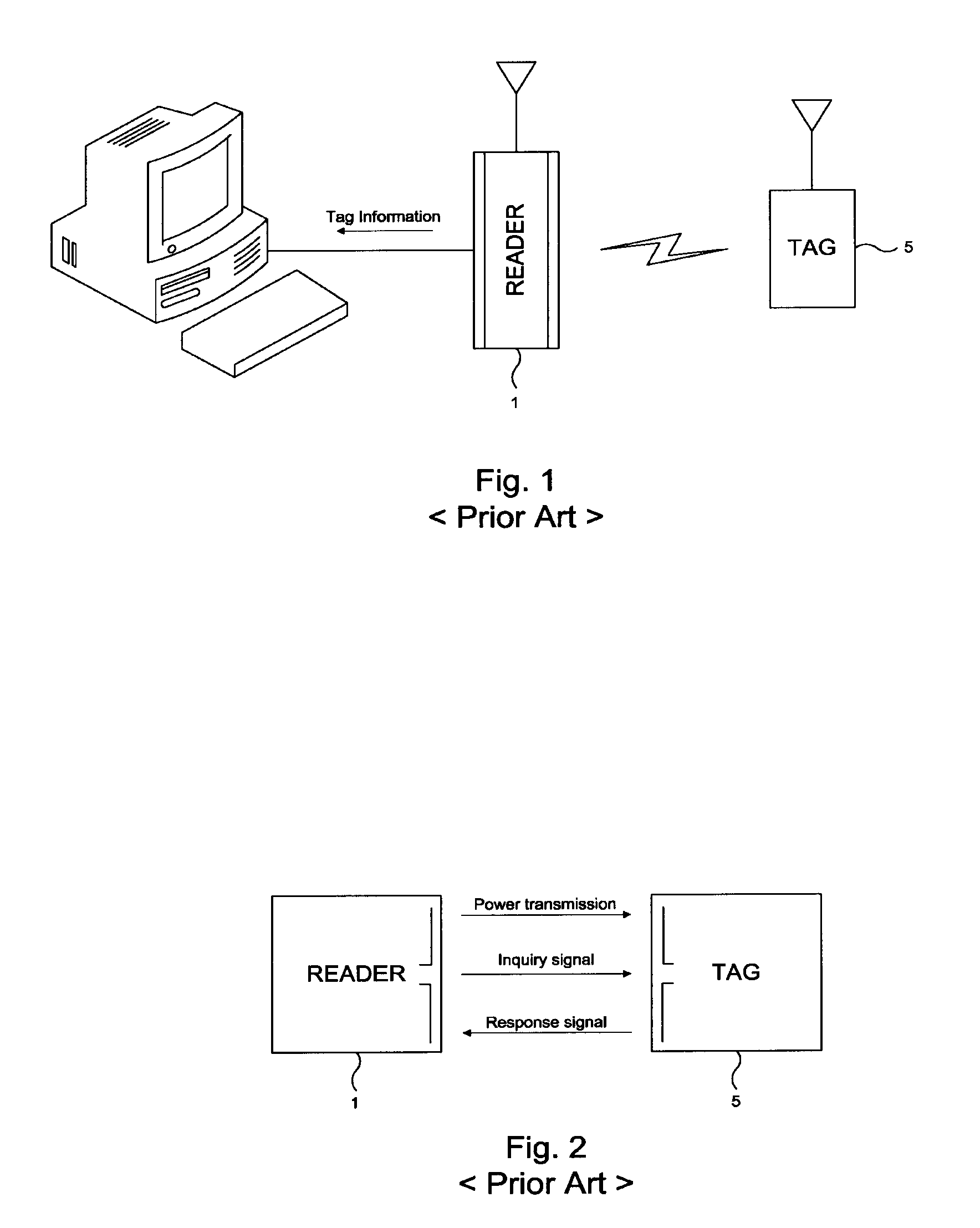 RFID system including threshold adjuster