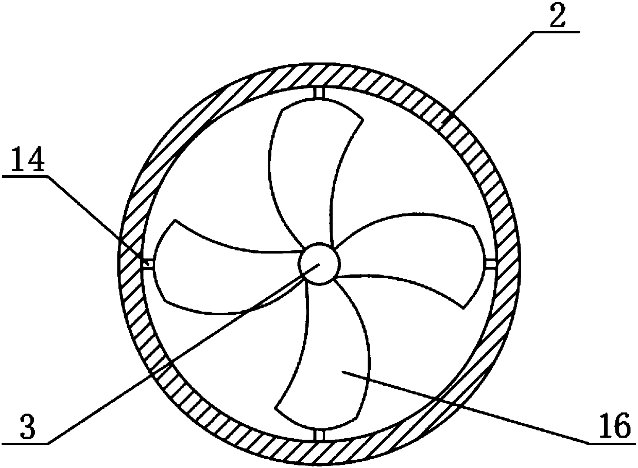 Building automatic drainage device