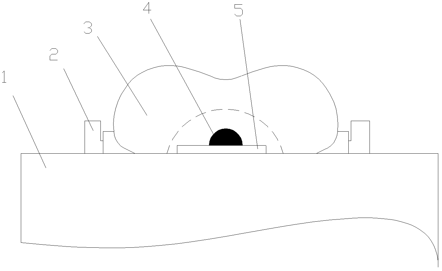 Anti-glare light-emitting diode (LED) lighting device