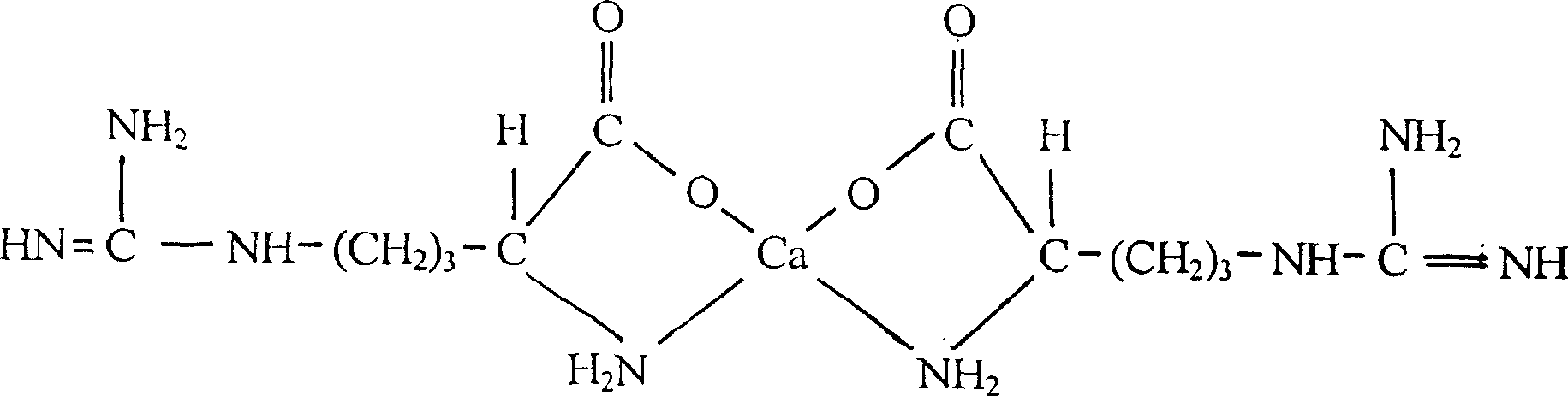 L-chelated calcium arginine