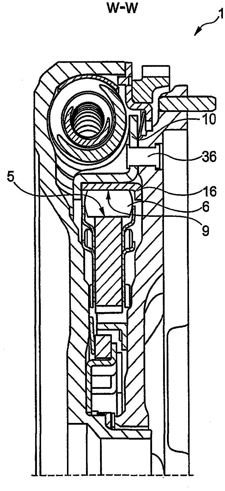 Damping device having centrifugal force pendulum