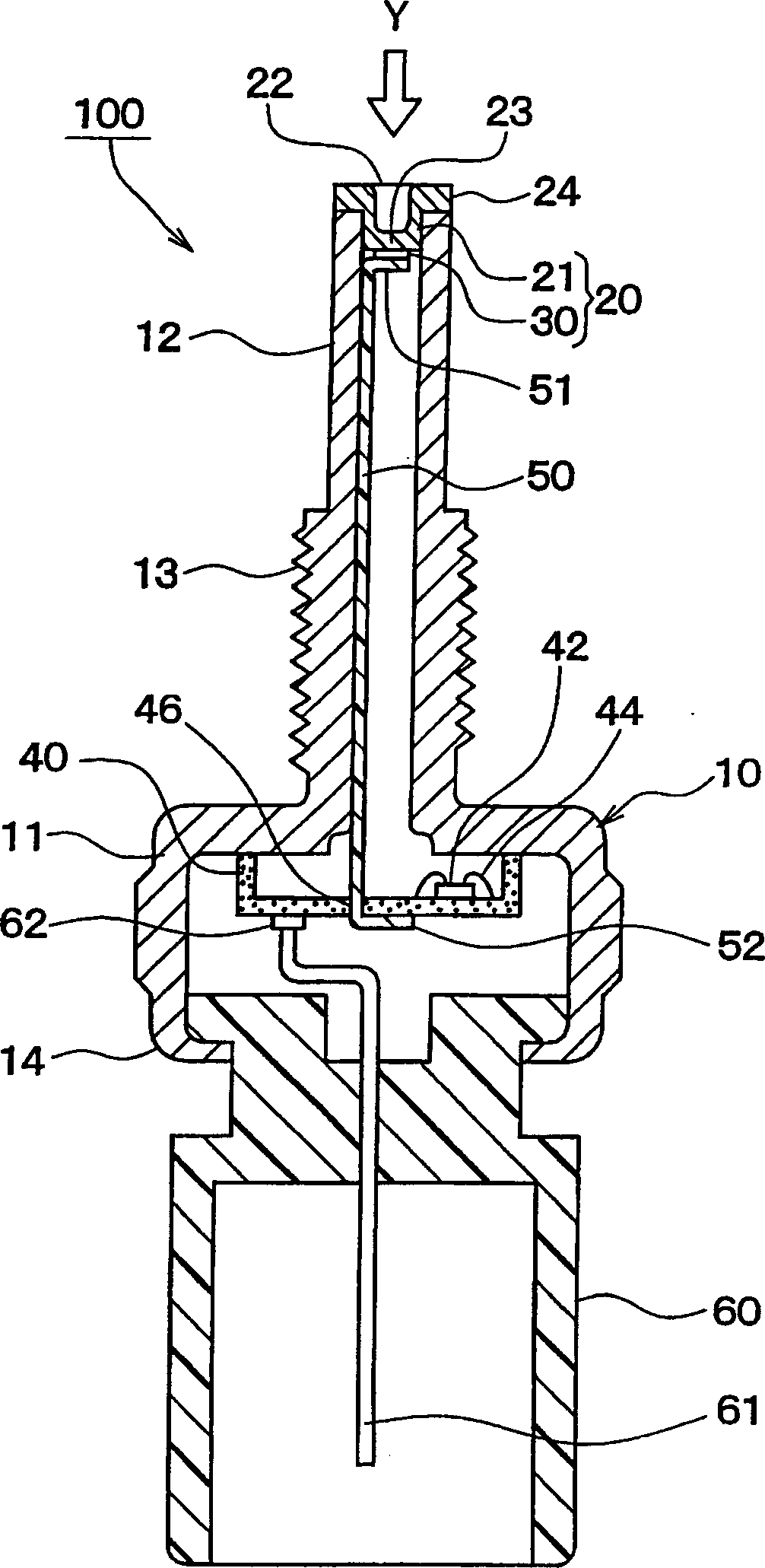 Pressure detecting apparatus